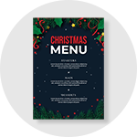 Christmas Menu Landing